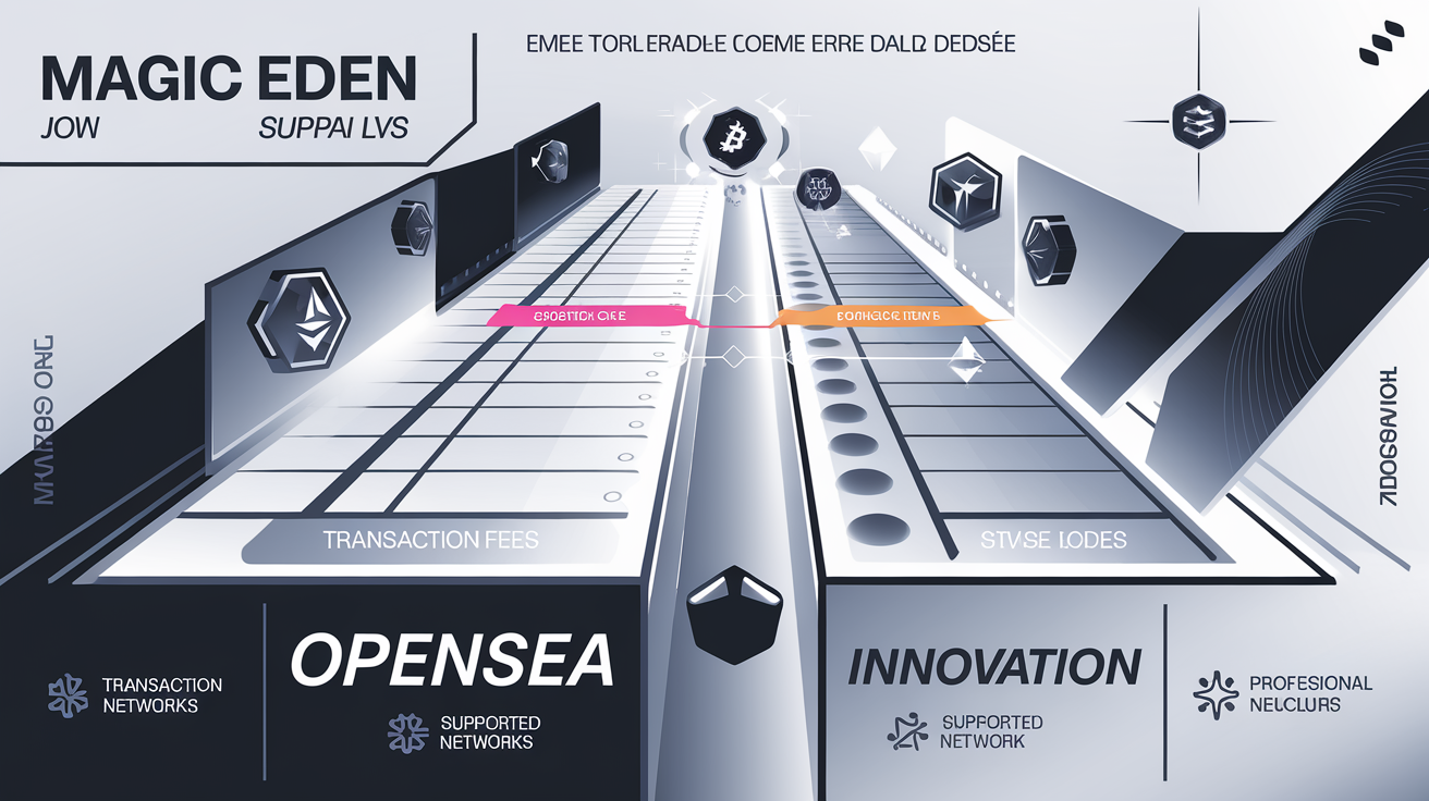 Tableau comparatif Magic Eden vs Opensea