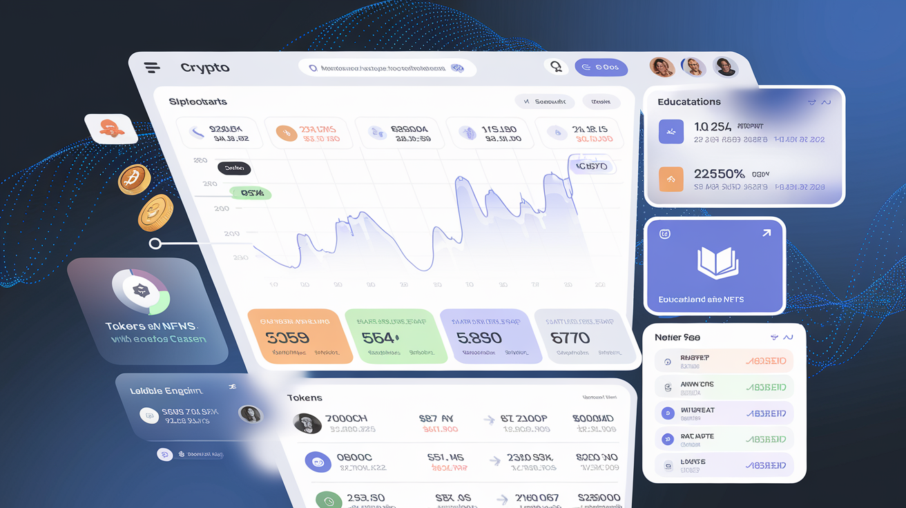 Tableau de bord numérique récapitulatif d'AssetDash