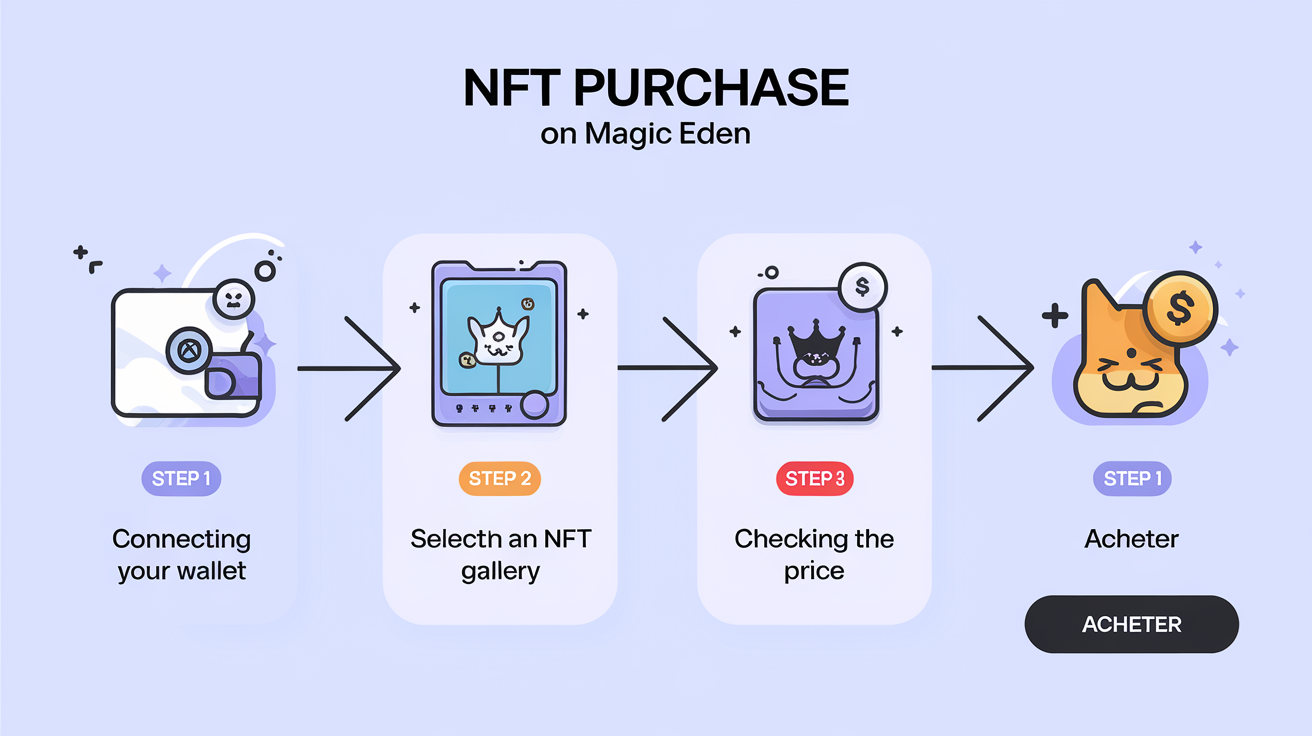 Étapes pour acheter un NFT sur Magic Eden